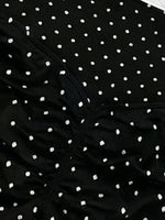 Sexy Black Polka Dot Print Seamless Yoga Sets Women Hanging Neck Pleate Sports Bra Tight High Waist Short Running Fitness Suits