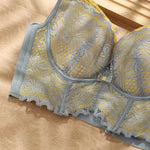 Autumn WinterAre Sexy Anti Sagging Bralette Fashion Lace Push Up Bra Large Size BCD 70 75 80 85 BH Women's Underwear FW6035