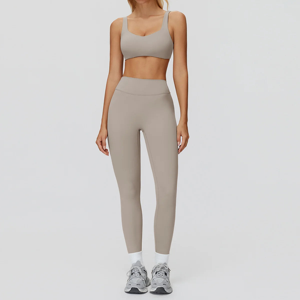 Women Yoga Suit Tracksuit Sports Bra High Waist Legging Shorts Outfit Gym Set Fitness Running Workout Clothes Push Up Sportswear