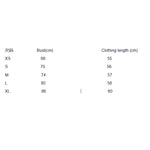 Summer for Women Sleeveless Top Clothes Solid Split Backless Women Sexy V-neck Halter Neck Crop Top