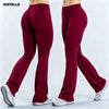 HISTELLO Impact Flares Leggings Seamless Yoga Flare Pants Women Sports Clothing Butt Lift Workout Sweatpants Gym Flared Trousers