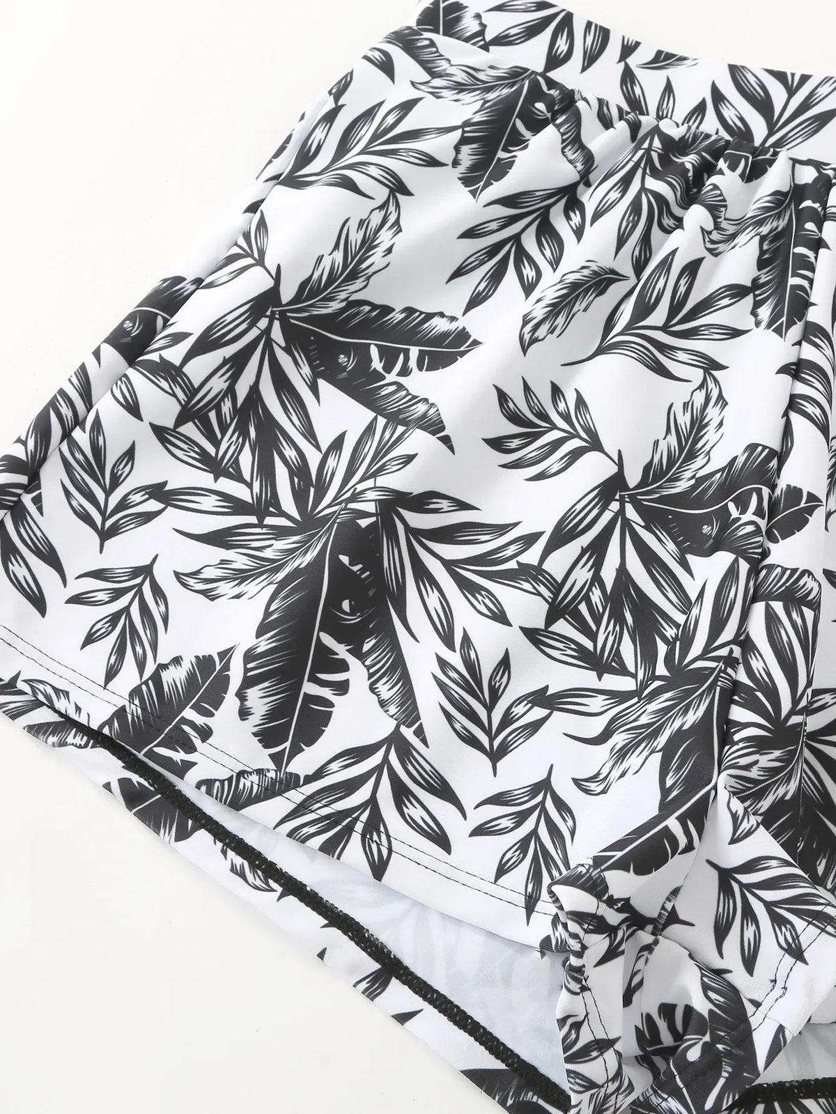 Women's Bathing Suit Two Pieces Tankini Set Summer Sexy Beach Wear High Waisted Print Shorts Swimwear Raceback Women Swimsuit