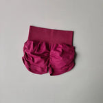 High Waist Women's Yoga Fitness Shorts Tight Fit Abdominal Slimming Lifted Buttocks Three Part Pants Exercise Clothing