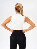Seamless Women Sporty Top Women Sleeveless Tops T-shirt Sportswear Woman Gym Tank Top Sports Yoga T-shirts Female Clothing
