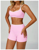 Sexy Back Sports Bra Top Women's Push-Up Yoga Underwear Fitness Top Running Workout Yoga Top Soft Beauty Back Bras Gym Underwear