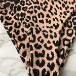 Sexy Leopard Polka Dot Knotted Brazilian Bikini Women Swimwear Female Swimsuit Two-pieces Bikini Set Bather Bathing Suit V643