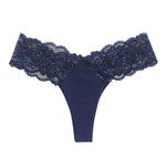 1pcs 1-4XLLace Sexy Women G-string Low-Rise Red Perspective Floral Panties Breathable Intimate Lingerie Ladies Thongs Underwear