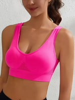 S-5XL Seamless Bras For Women Hollow Underwaer Wireless No Pads Crop Tops Female Sexy Lingerie Soft Sports Camisole