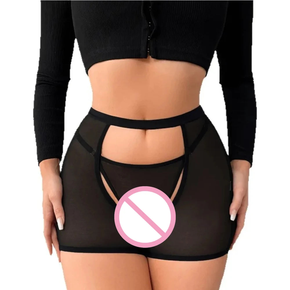 1pcs Low Rise Sexy Women G-string Hollow Out Breathable Comfort Panties Sexy Lingerie Erotic Lady Thongs Mesh Female Underpants
