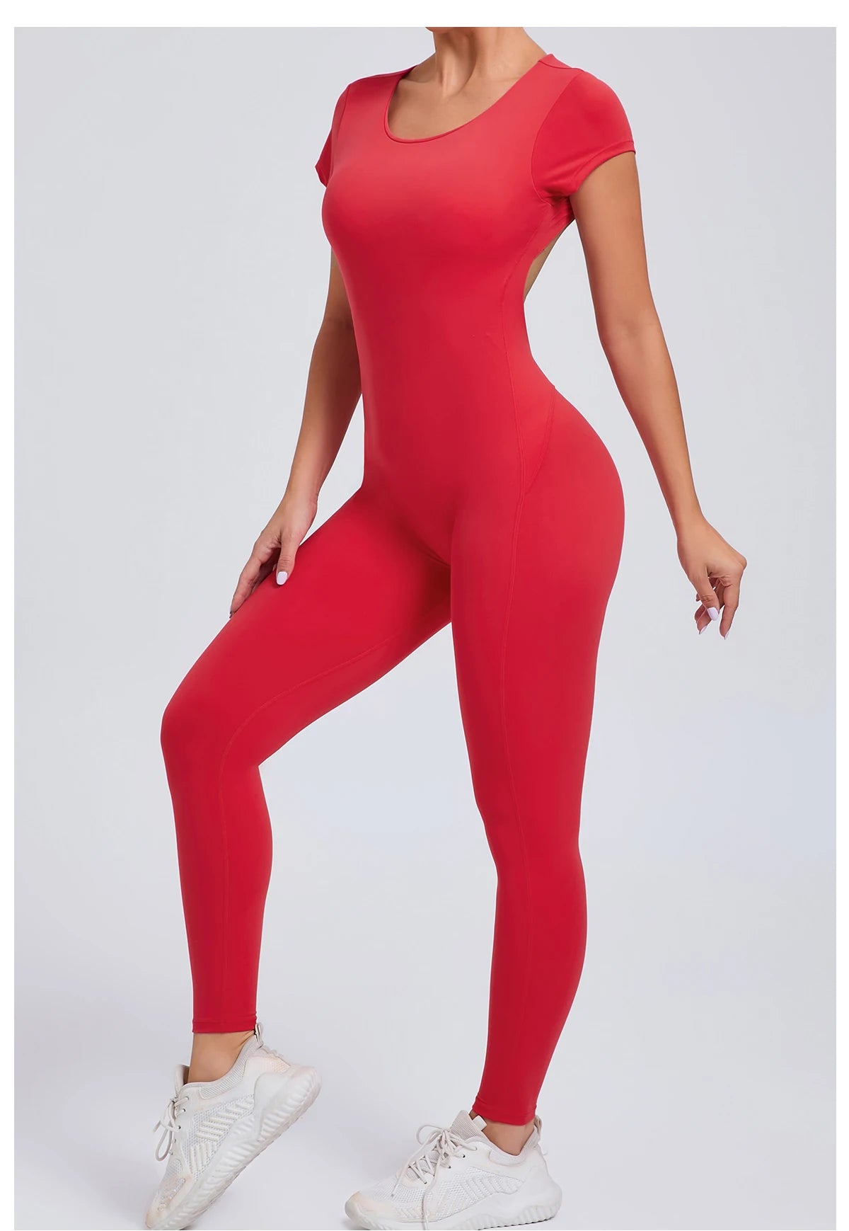 One-piece Yoga Padded Backless Suit Female Rompers Quick Dry Yoga Clothing Workout Bodysuits Scrunch Sports Jumpsuit Women