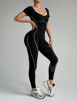 Trendy Bodysuit Sportswear Woman Gym Jumpsuits Sport Pants Seamless Woman Clothing Yoga Clothes Female Fitness Overalls Leggings