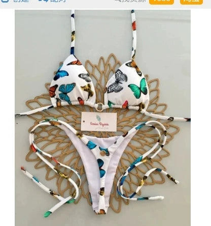 DEKA 2025 New Star Lover Brazilian Bikini Swimwear Women's Braided Rope Swimsuit Two Piece Set Female Sexy Mujer Beachwear
