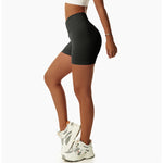 Summer Seamless High Waist Yoga Shorts Elasticity Sports Leggings Women Breathable Cycling Shorts Buttock Lift Gym Shorts Women