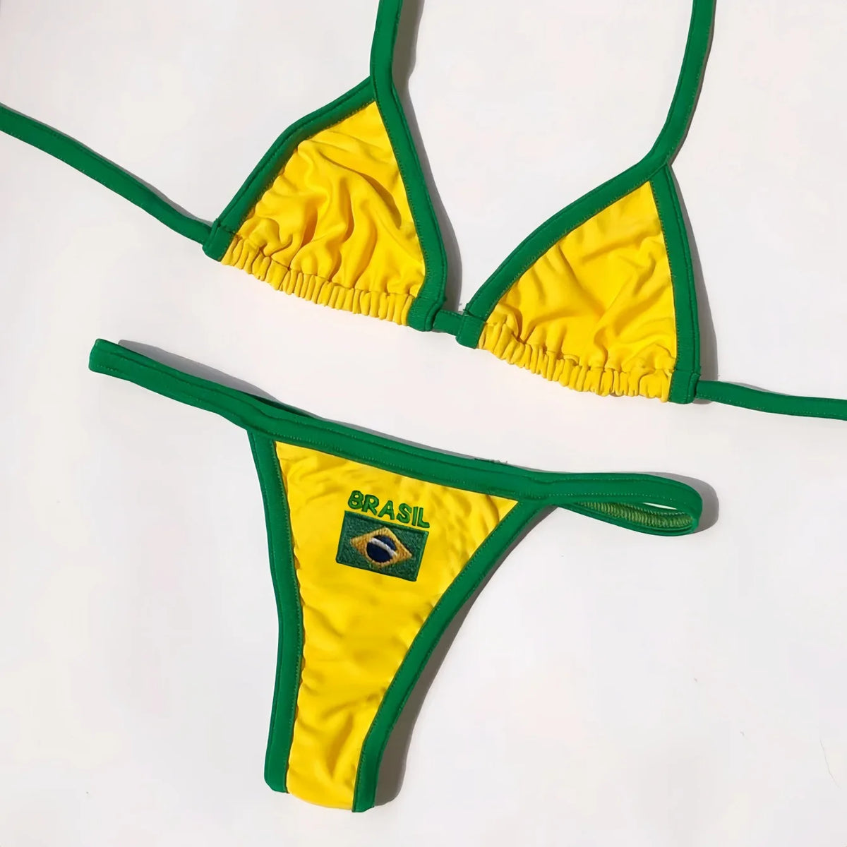 Extreme Mini Micro Brazilian Bikini Women Swimwear Female Swimsuit Two-pieces Bikini Set Thong Halter Bathing Suit Swim Lady