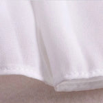 High Waist Elastic Pleated Skirt for Women Spring Summer Chiffon Skirts Vintage Patchwork White Black Long A-Line Skirt