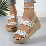Summer Wedges Women Sandals Casual Sexy Sandals for Women Fashion Open Toe Shoes Ladies Platform High