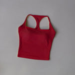 Women's Pilates Tank Top Push-Up Sports Bra Hollow Breathable Fitness Bras Gym Yoga Vest Sexy Running Tops Sportswear