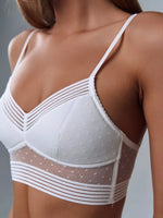 Sexy lace U-shaped backless lingerie for women without steel rings beautiful back bra ultra-thin invisible bra cross-border b