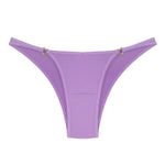 Hollow Out Breathable Seamless Underwear Thong Women's Sexy Hot Women'S Thin Belt Adjustable Low Female Underwear