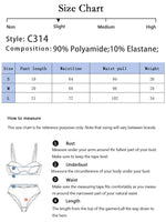 Ladies Sexy Invisible Casual Comfortable Black And White Solid Color Thong Combination C314