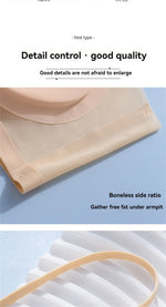 Ultra-Thin Breathable Ice Silk Top Bra Women's Seamless Back Halter Vest Wrap Bra Small Chest Together