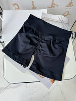 Shorts Low Ribbed Band Gym Shorts Women Workout Clothes Scrunch Bum Seamless Shorts Yoga Biker Sports Shorts