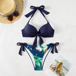 Sexy Push Up Bikini 2026 Women Swimsuit Two Piece Swimwear Female Thong Bikinis Set Royal Blue Bathing Suits Brazilian Biquini