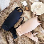 Seamless Underwear for Women Sexy Small Breast Push Up Bra Wireless Breathable Lingerie Backless Comfort Adjustable Brassiere
