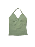 DFTLF Impact Longline Strappy Top Sports Yoga Vest Women Fitness Tank Top Gym Beautiful Open Back Bra Running Workout Halter