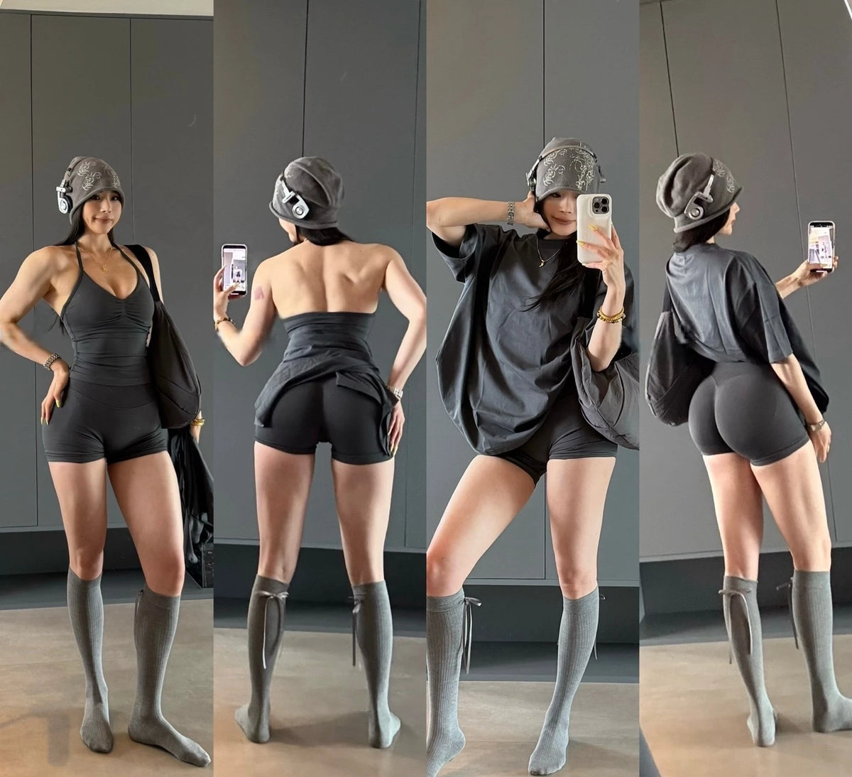 NO LOGO Women's Longline Strappy Backless Gym Top Scrunch Workout Open Back Bra Tank Top for Running Yoga Shirt