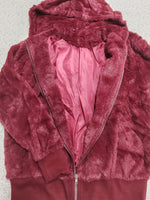 Phantasy Women's Hoodies Women Clothing Streetwear New Style Fashion Hooded Imitation Fur Plush Coat Solid Color Jacket Female