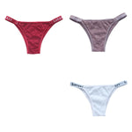 3PCS/Set Women Lace Panties Sexy Brazilian Panties Female Underpant Low Waist Panty Girls Underwear Fashion Intimates