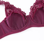 Fashion Bras For Womens Lingerie Lace Bra Underwire Plus Size Brassiere Sexy Underwear BH TopB C D DD E F Cup