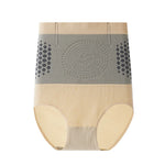 Seamless High Waist Body Shaping Panties for Women Abdomen Control Magnetic Therapy Warm Uterus Slimming Underwear Shaper Briefs