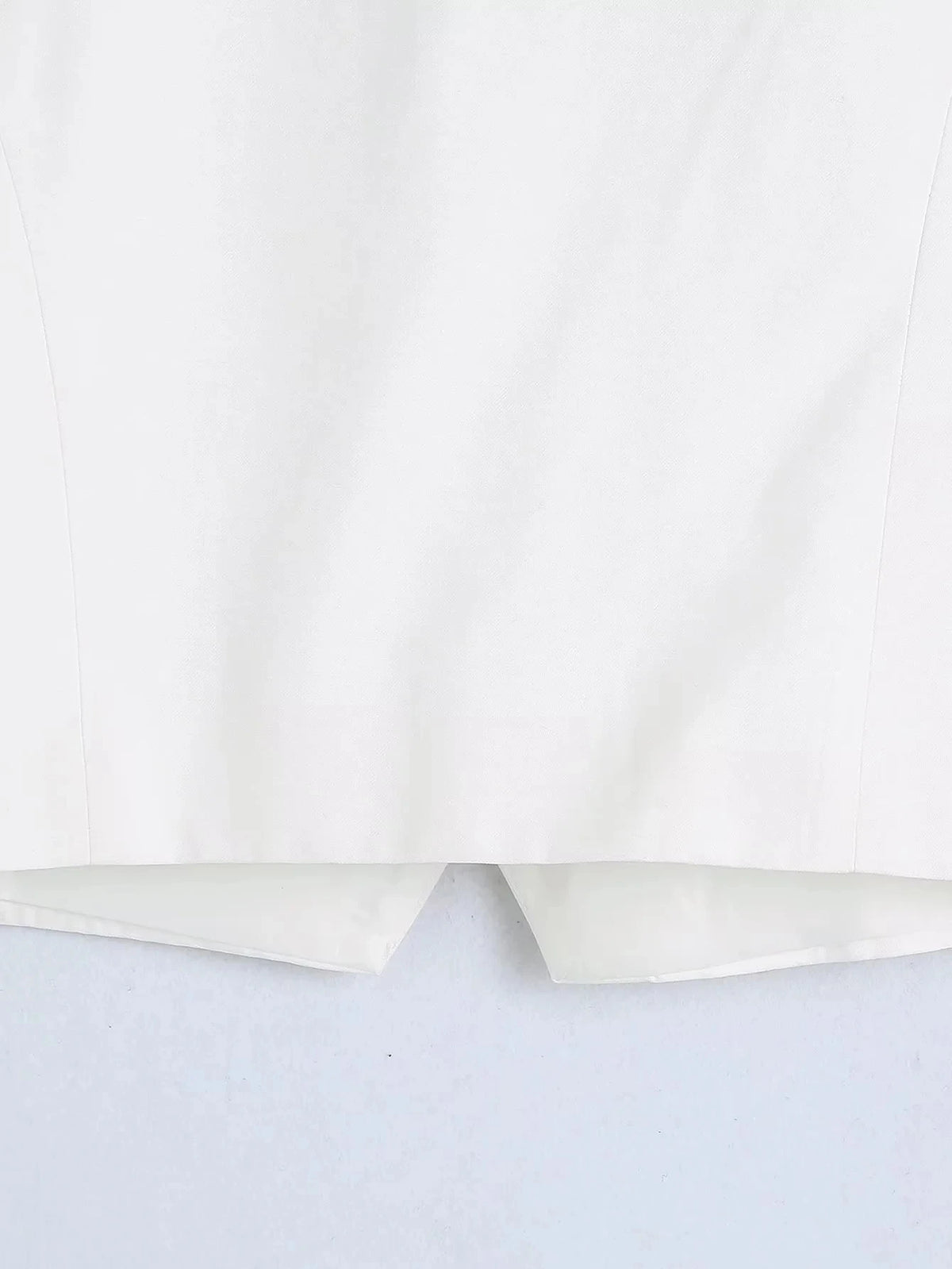 Foridol White Cotton Linen Long Pants Set Sleeveless Vest Pants Suit Office Lay Autumn Summer Wide Leg Casual Fashion Set Outfit