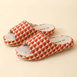 Breathable Cotton Linen Slippers For Women Men Summer Autumn House Shoes Anti-slip Keep Quiet Couples Home Floor Flax Slides