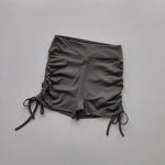 High-Waisted Women's Yoga Fitness Shorts Sexy Drawstring Tied Three-Part Sports Hot Pants for Fitness And Exercise