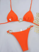 Triangle String Bikini 2026 Women Halter Swimsuit Solid Sexy Swimwear Female Bathers Bathing Swimming Swim Suit Beachwear