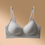 Women's Seamless Push-Up Bra Soft Support Brushed Anti-Sagging Palm Cup Comfortable Underwear Comfortable Everyday Bra