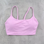 DIAS FIT JOY Women's Sports Bra with Removable Pads for Yoga Golf Cycling – High Support Workout Vest for Running & Fitness