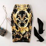 Spring Summer Women Y2K High Waist Midi Pencil Chiffon Skirts Slim Bodycon Vintage Hip Raise Korean Fashion Clothes UOV5