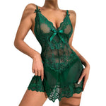 Women Erotic CostumeSexy ExoticUnderwear Lace Doll Dress Erotic Underwear Open Bra Mesh Transparent Pajamas Sexy Clothing