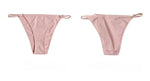4Pcs/Set Women Cotton Briefs Sexy Brazilian Panties Low-Rise Underwear Adjustable Buckle Female Underpants Comfort Lingerie S-XL