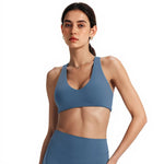NCLAGEN Softmotion Bralette Sports Bra High Support Women's Gym Clothes Pilates Yoga Tank Tops Y-back Push Up Fitness Underwear