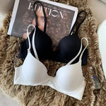 Front Closure Bras For Women Seamless Push-Up Bra Fixed Cups Non-wire Underwear Female Sexy Lingerie Small Cup Intimates S-XL