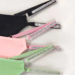 1pcs Green New Year Sexy Women g-string Underwear Breathable Elegant Female Lingerie Shiny Lady thongs Low Rise Fashion Panties