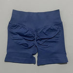 HISTELLO Impact Shorts 4.5" Women Fitness Sports Biker Shorts Low Waist Gym Short Workout Scrunch Butt Yoga Seamless Leggings