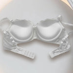 Women's Push Up Lace Bra Underwire Plunge Full Coverage Bras Sexy Plus Size Support Padding Bra