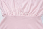 Woman Clothes Diagonal Collar Long Sleeve Package Hip Short Dress Streetwear Black Pink High Waist Tunics Slim Party Dresses