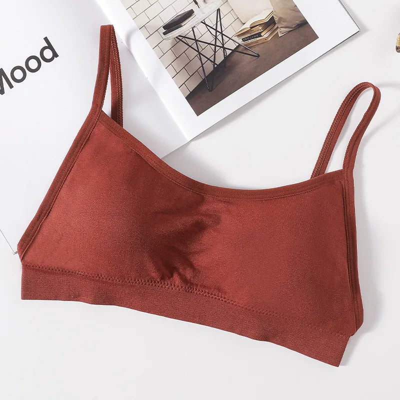 Women Seamless Bras Women's Bra Top Female Underwear Sexy Lingerie Removable Pad Bandeau Backless Fitness Top Wireless Bralette